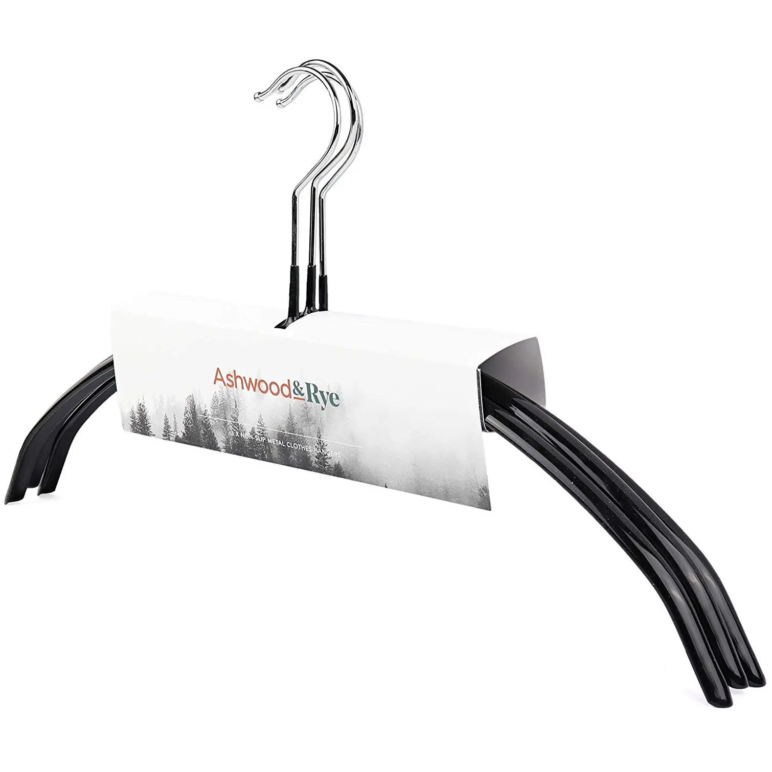 Metal Non-Slip Hanger Pk of 3