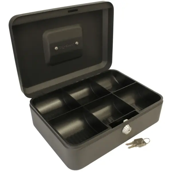 Cathedral Cash Box Black W:152mm xD:115mmH:80mm