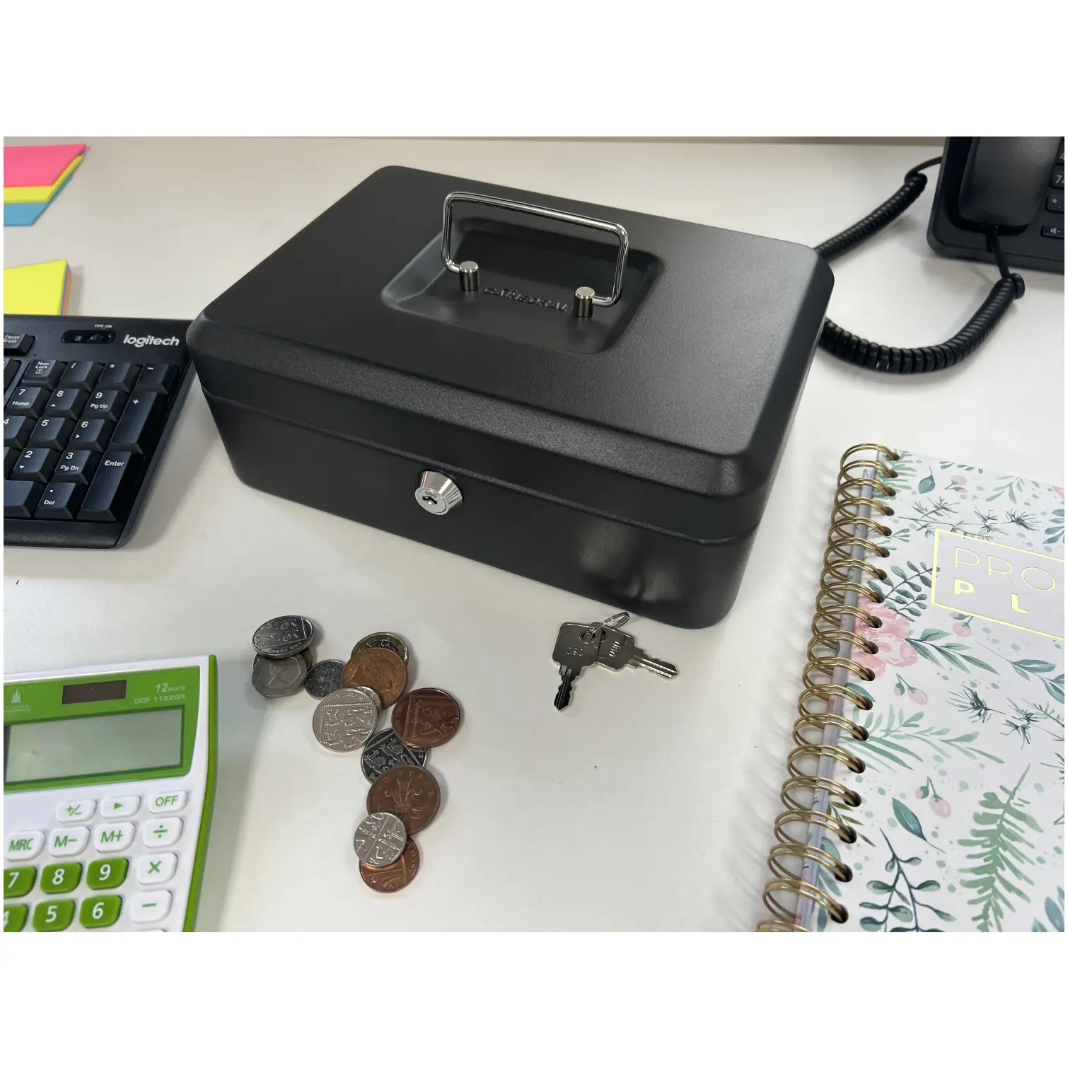 Cathedral Cash Box Black W:152mm xD:115mmH:80mm