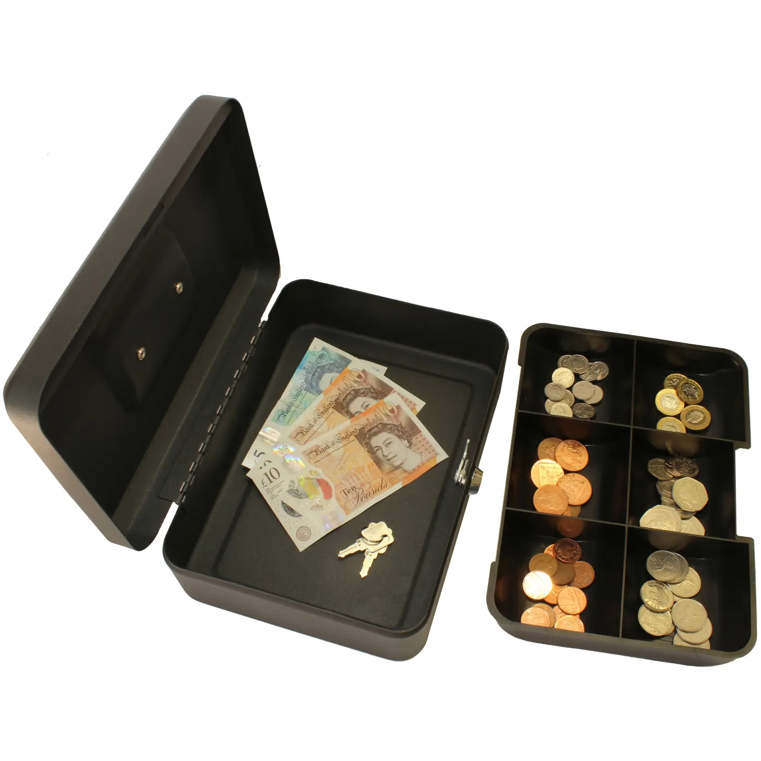 Cathedral Cash Box Black W:152mm xD:115mmH:80mm