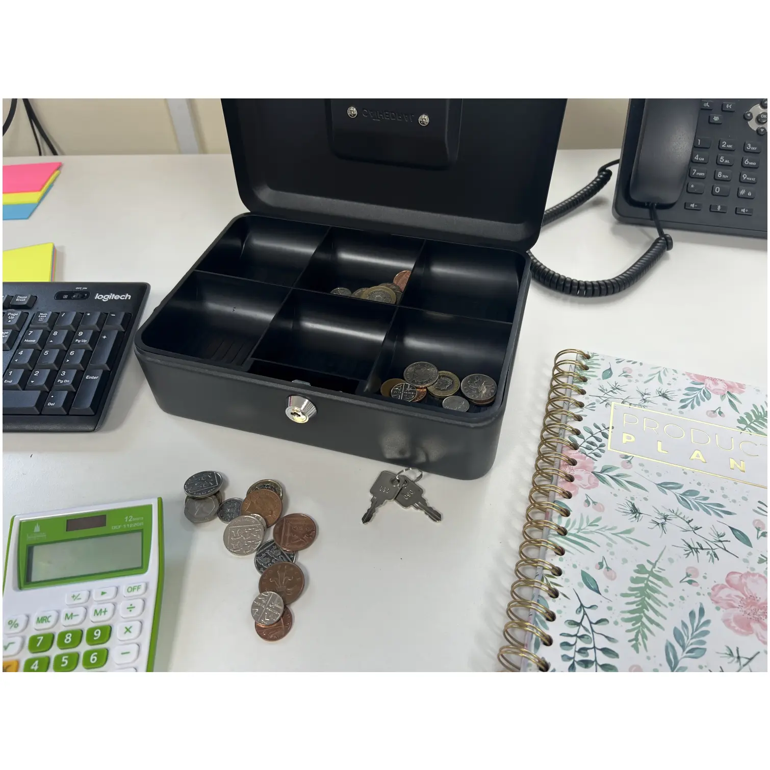Cathedral Cash Box Black W:152mm xD:115mmH:80mm