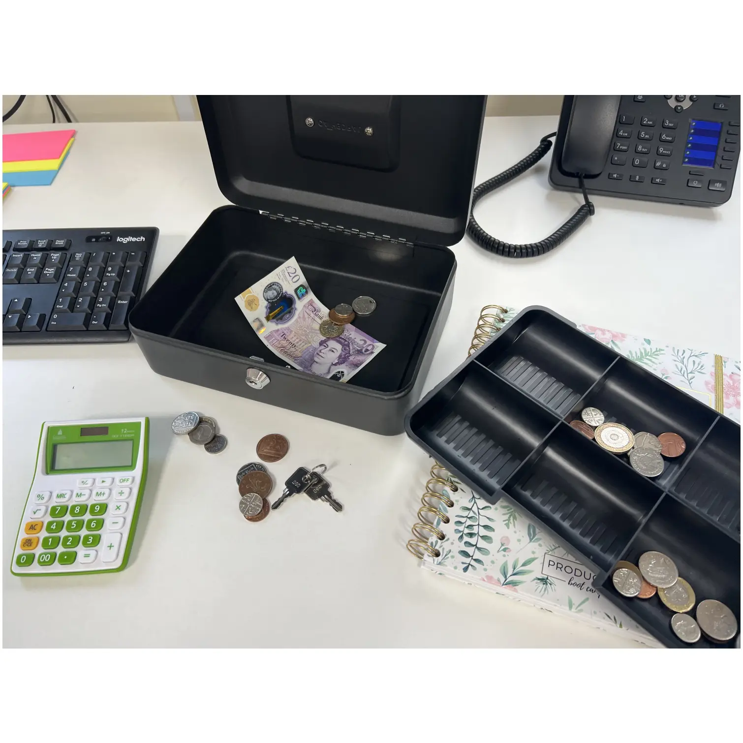 Cathedral Cash Box Black W:152mm xD:115mmH:80mm