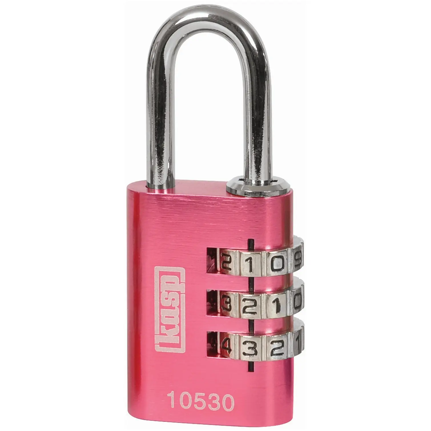 CEK0030 Kasp 30mm Combination Padlock Pink