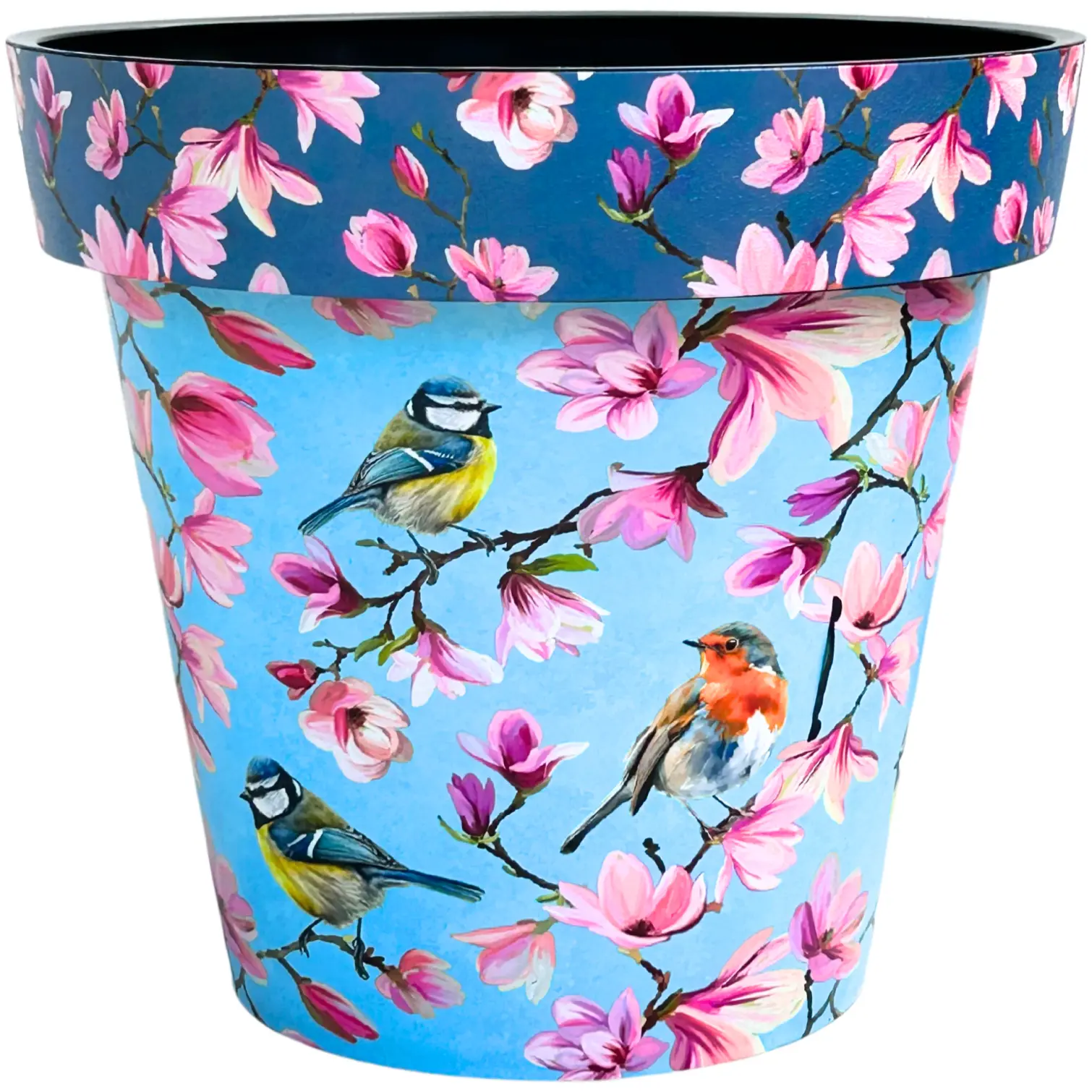 Creekwood Zest Pot Watercolour Birds 30cm