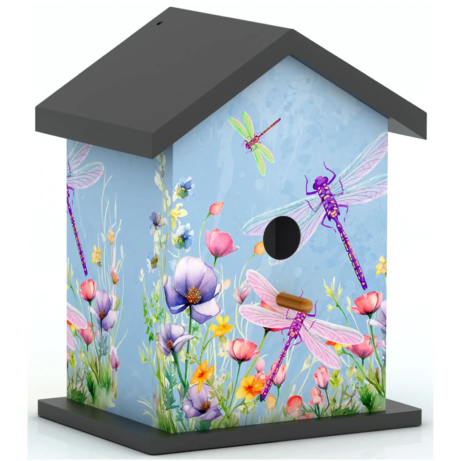 Creekwood Zest Birdhouse Dragonflies