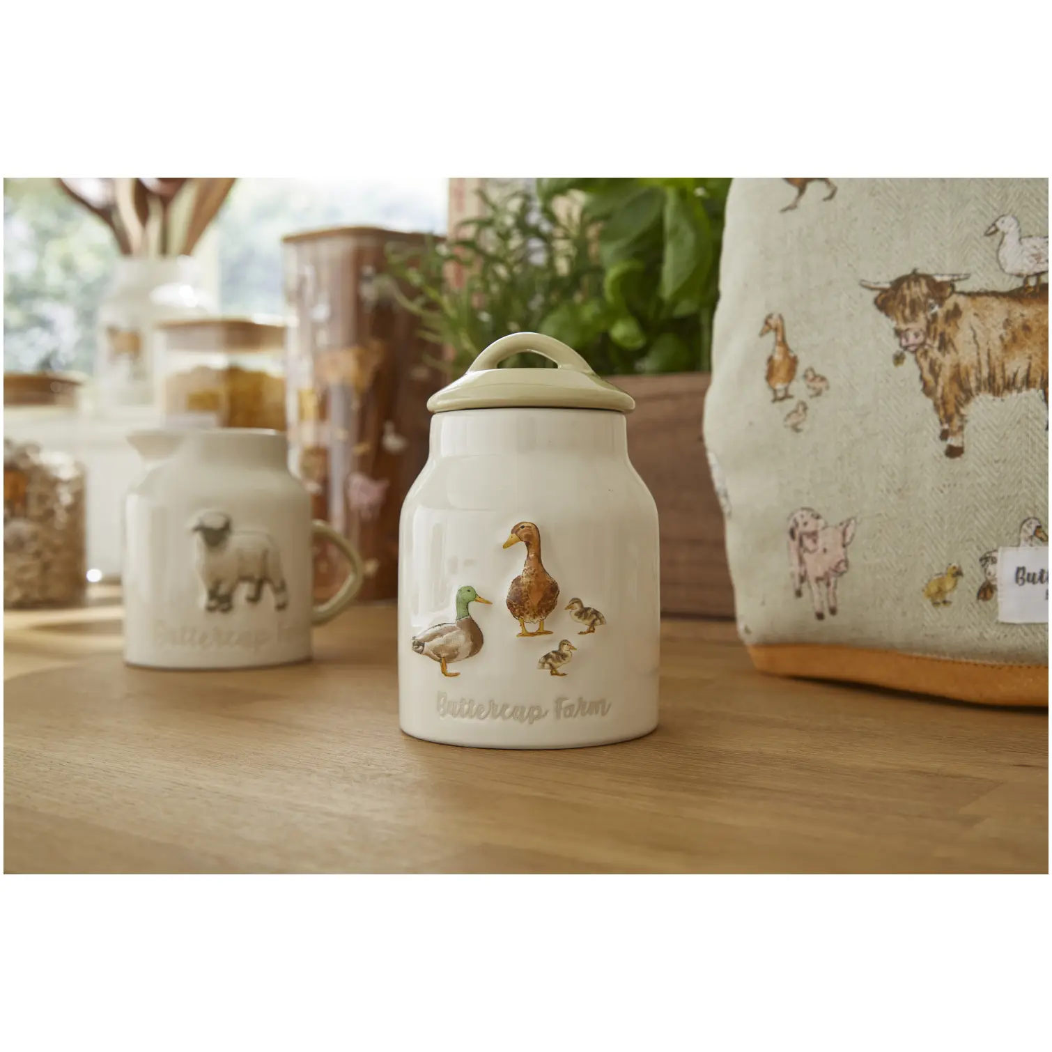 Cooksmart Buttercup Farm Sugar Bowl