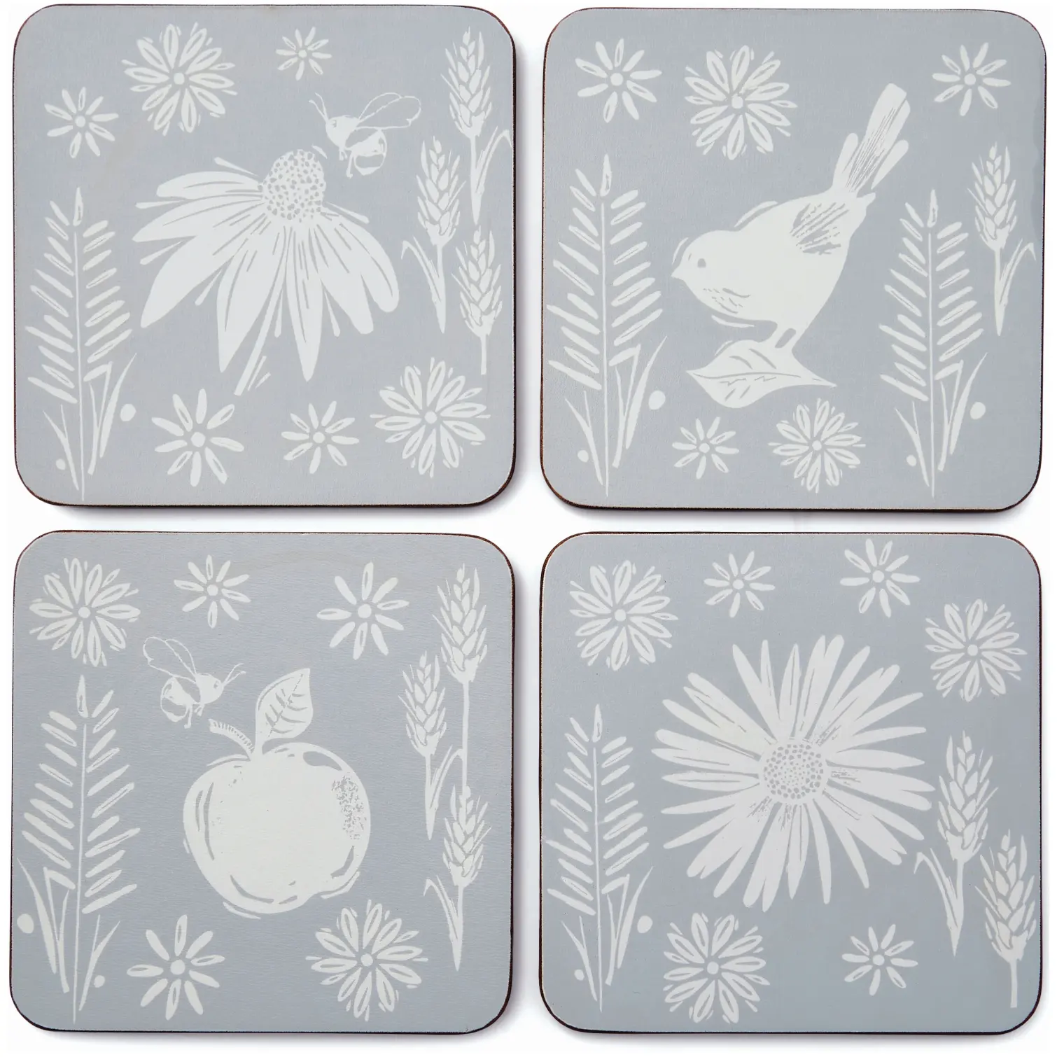 Cooksmart Homestead Coasters Pack of 4