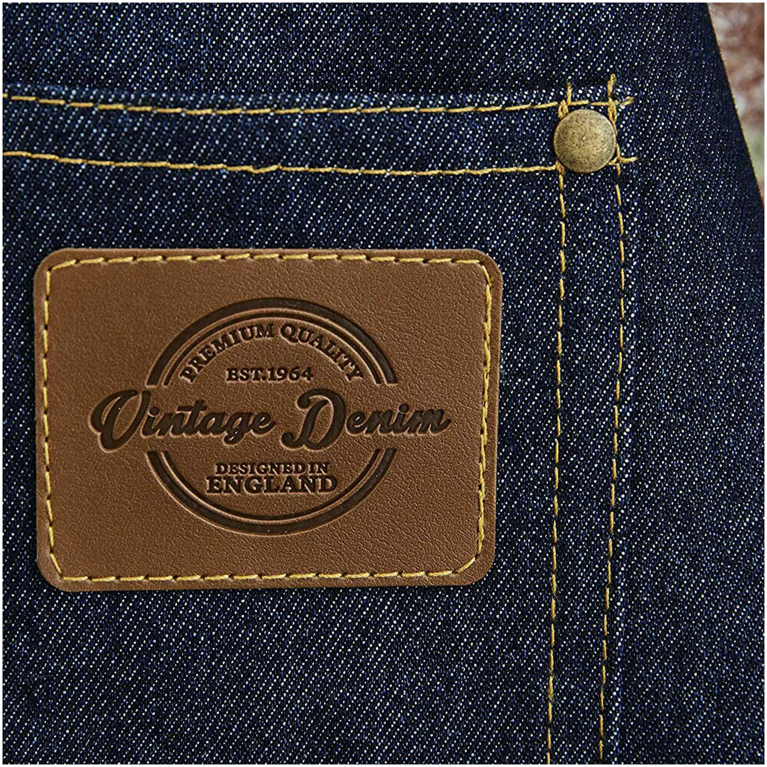 Cooksmart Oxford Denim Apron