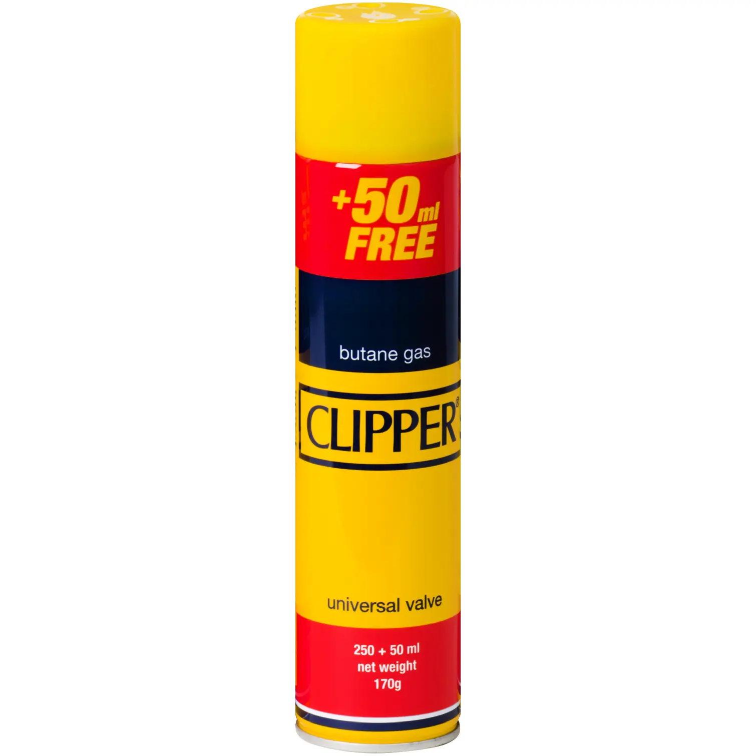 Clipper 250 + 50ml Butane Gas Refill