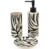 Candlelight Soap Dish Zebra