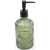 CLT0051_1 Glass Bathroom Tumbler Green
