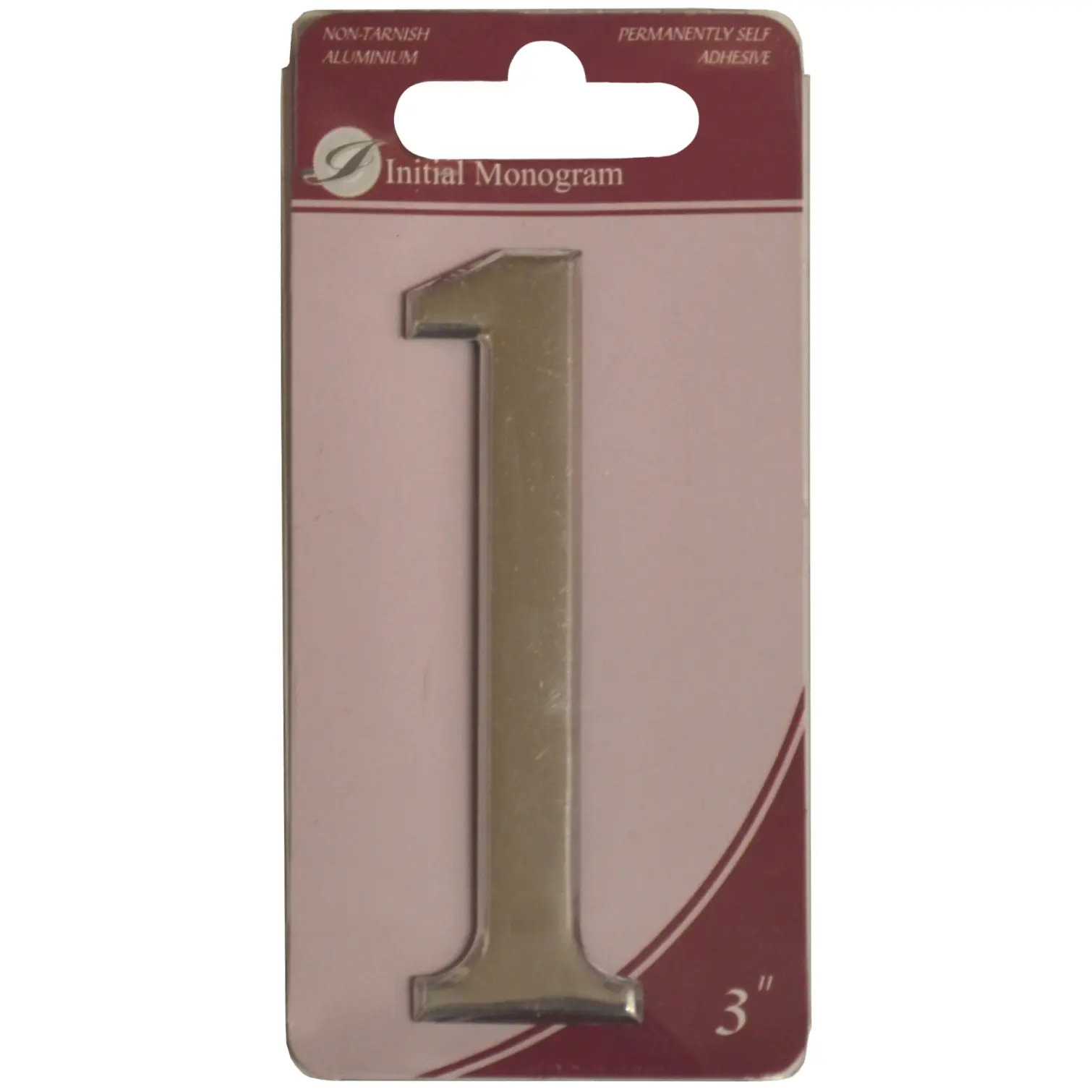 Aluminium 75mm(3") Numeral No.1