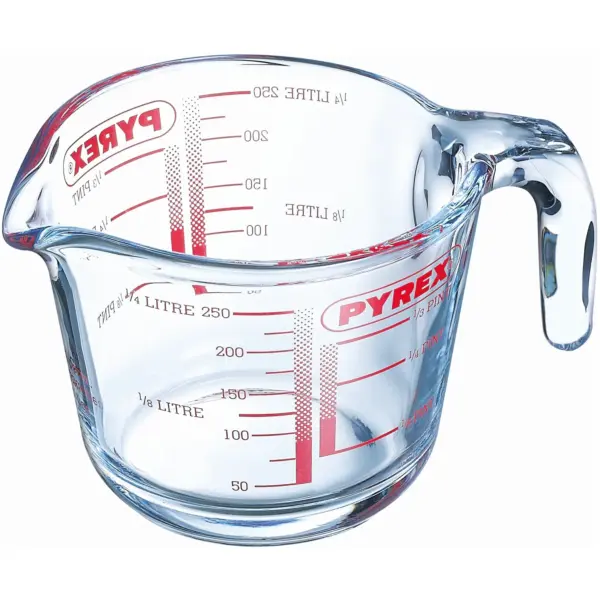 Pyrex 0.25 Litre Clear Measuring Jug