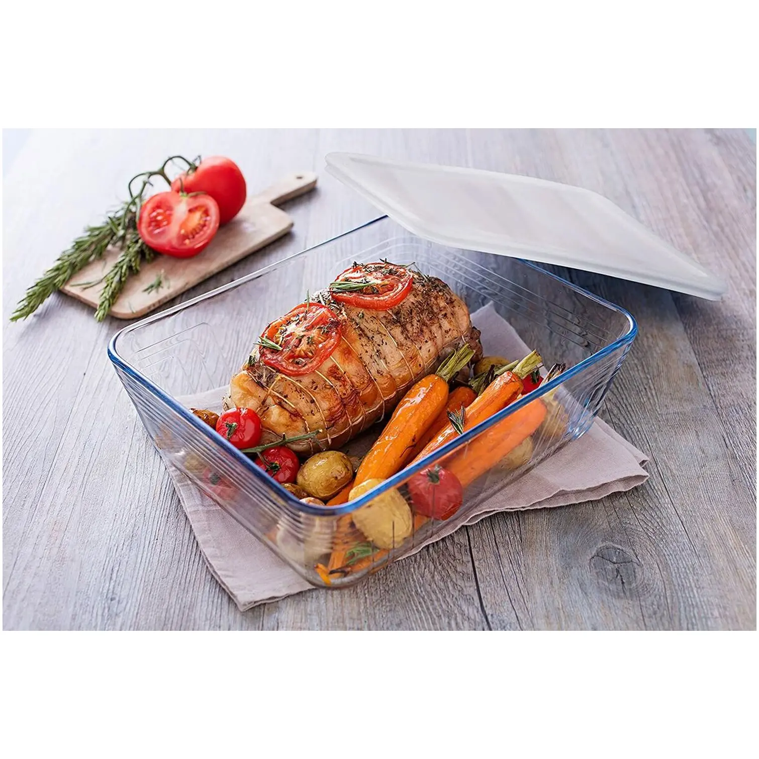 Pyrex Cook & Freeze Storage Set 2 Piece 1.5L 2.6L