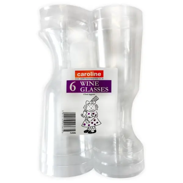Caroline Wine Glasses 175ml Pk of 6