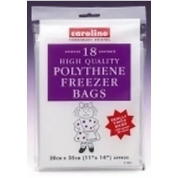 CPA0152 Caroline Freezer Bags 28x35cm Pk of 18