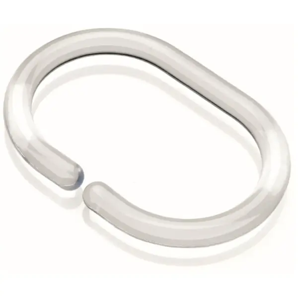 Croydex Clear C Type Shower Rings Pk of 12