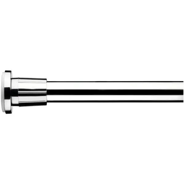 CRO0153 Croydex Stick 'n' Lock Chrome Telescopic Shower Curtain Rod 260cm
