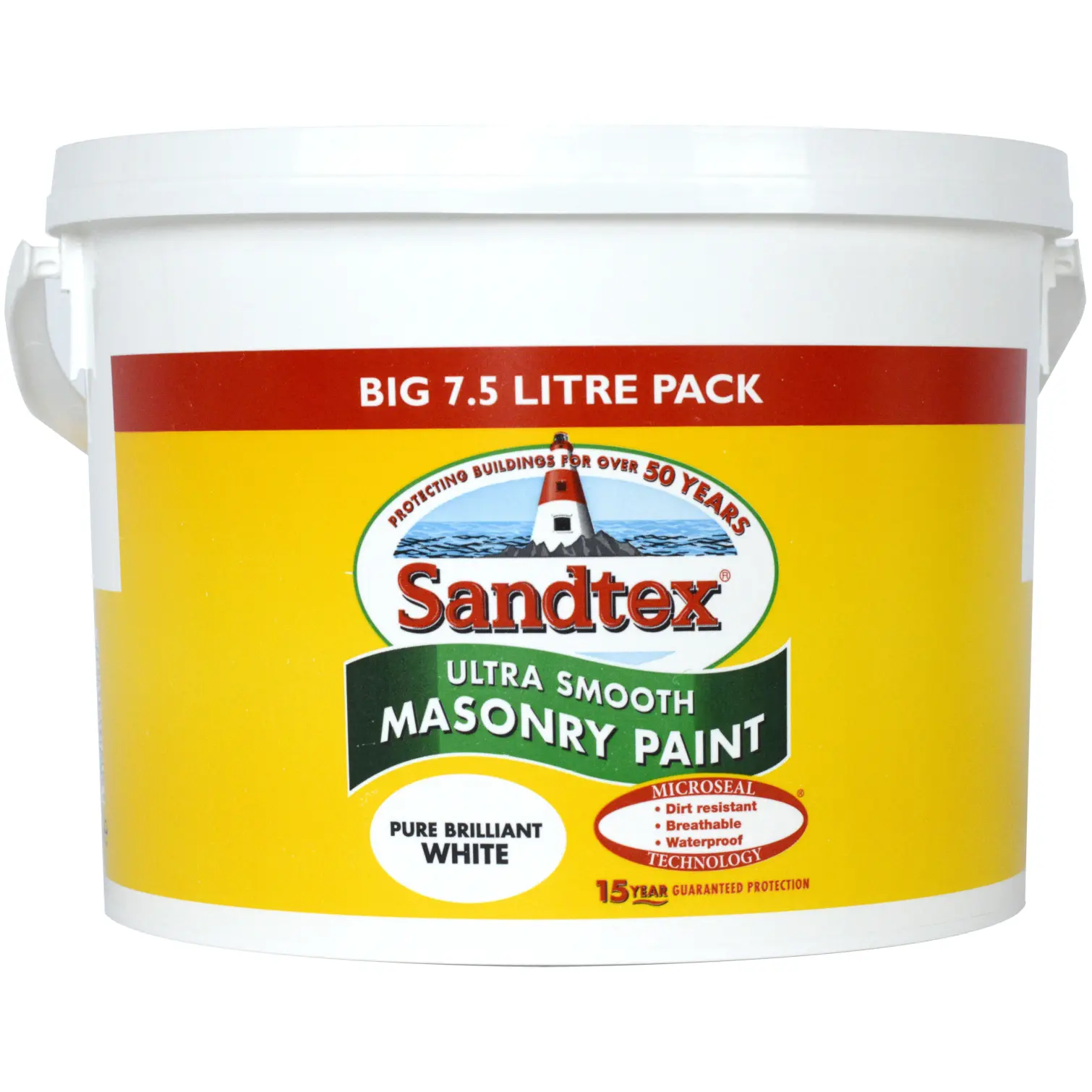 Sandtex Smooth Masonry Paint 7.5Ltr PBW