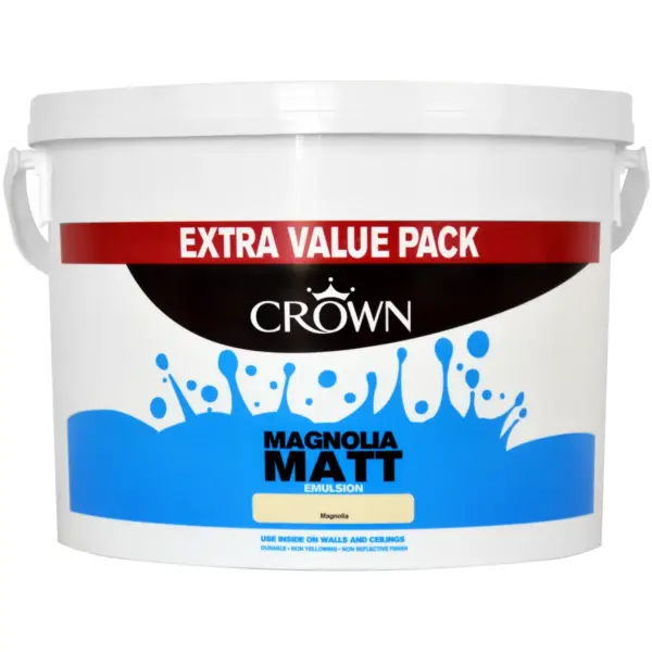 CRW0051 Crown 7.5ltr Magnolia Matt
