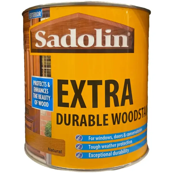 Sadolin Extra Woodstain1ltr Natural