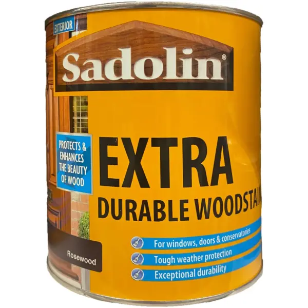 Sadolin Extra Woodstain1ltr Rosewood