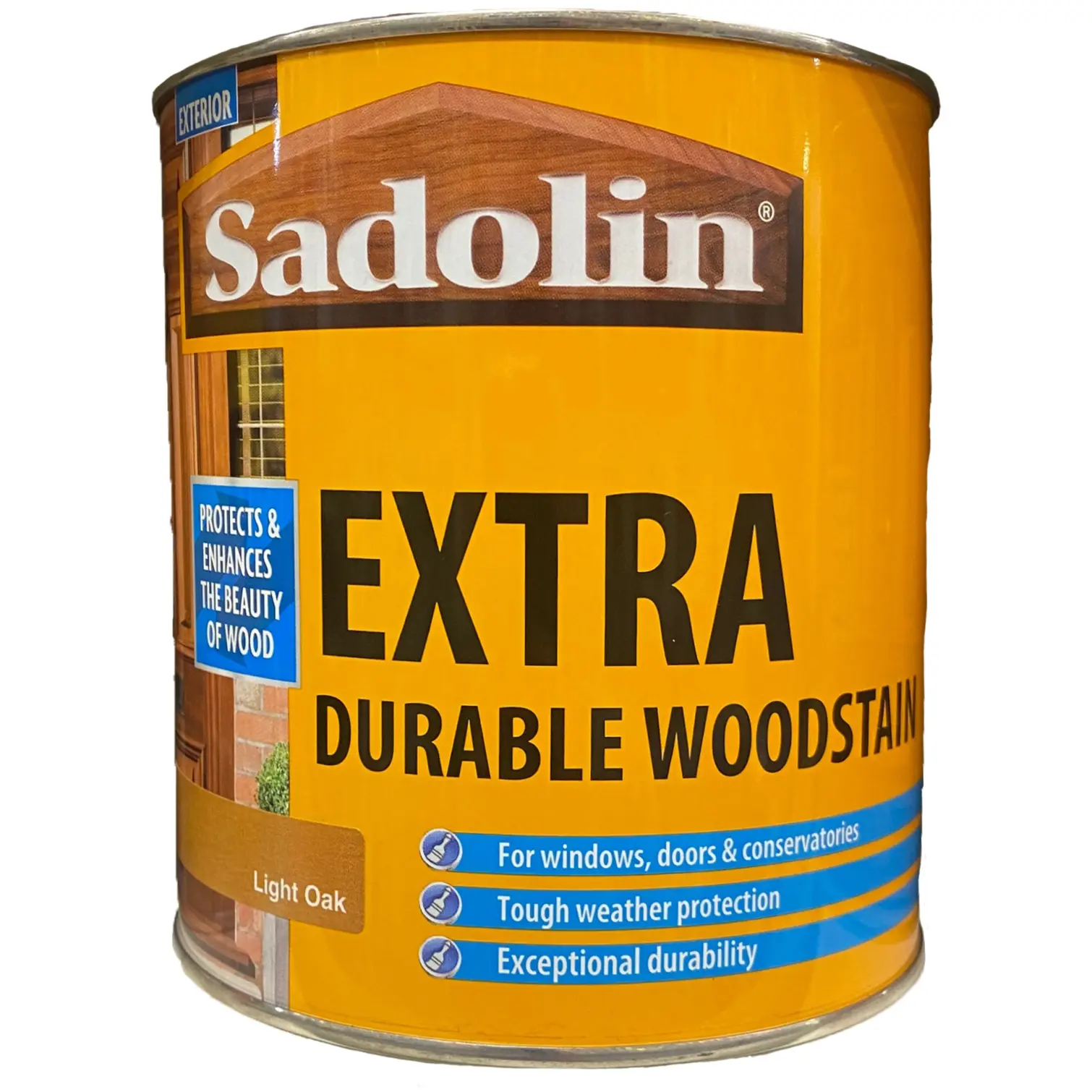 Sadolin Extra Woodstain1ltr Light Oak