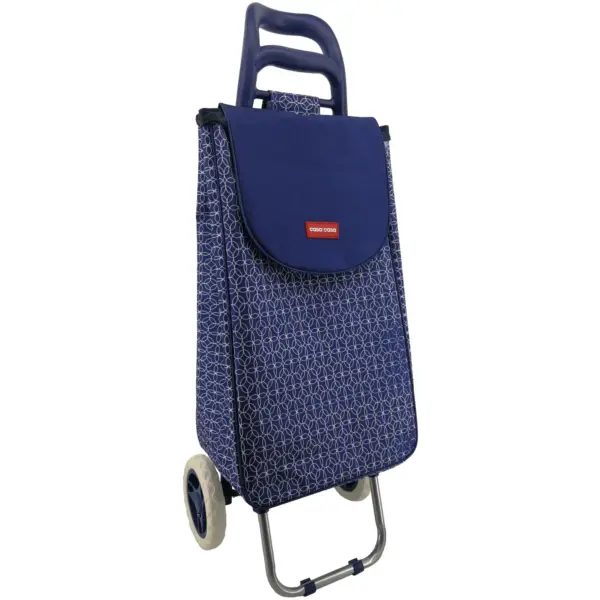Casa & Casa Geometric 2 Wheel Shopping Trolley 45L