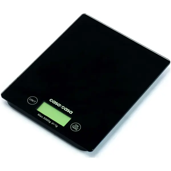 CSA0097 Casa & Casa Black Electronic Kitchen Scale