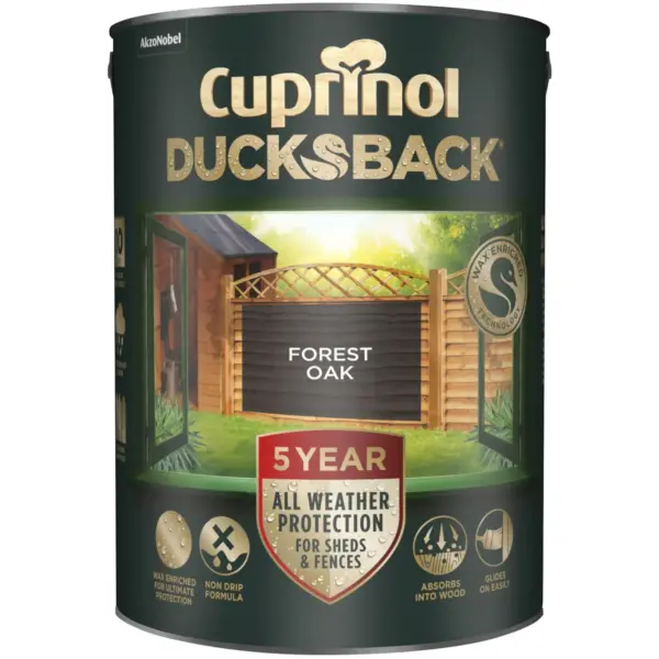 Cuprinol Ducksback Forest Oak 5 Litre