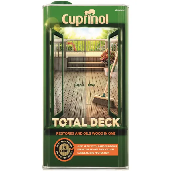 Cuprinol Total Deck Oil 5ltr