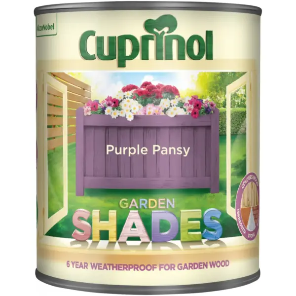 CUP0212 Cuprinol Garden Shades Purple Pansy 1Ltr