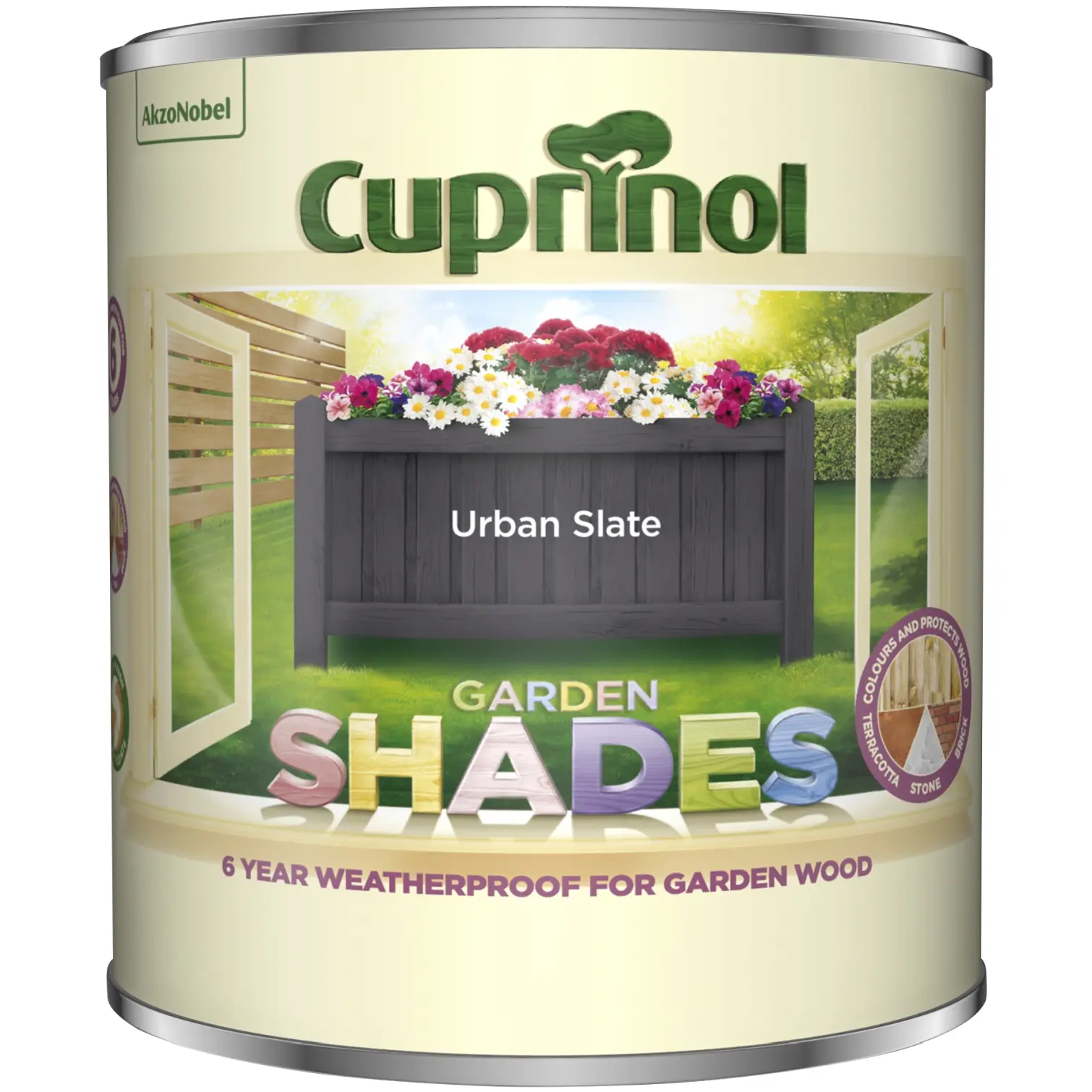 CUP0222 Cuprinol Garden Shades Urban Slate 1Ltr