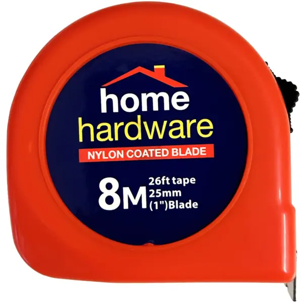 DEL0006 Home Hardware Nite-Glo Tape Measure 8m