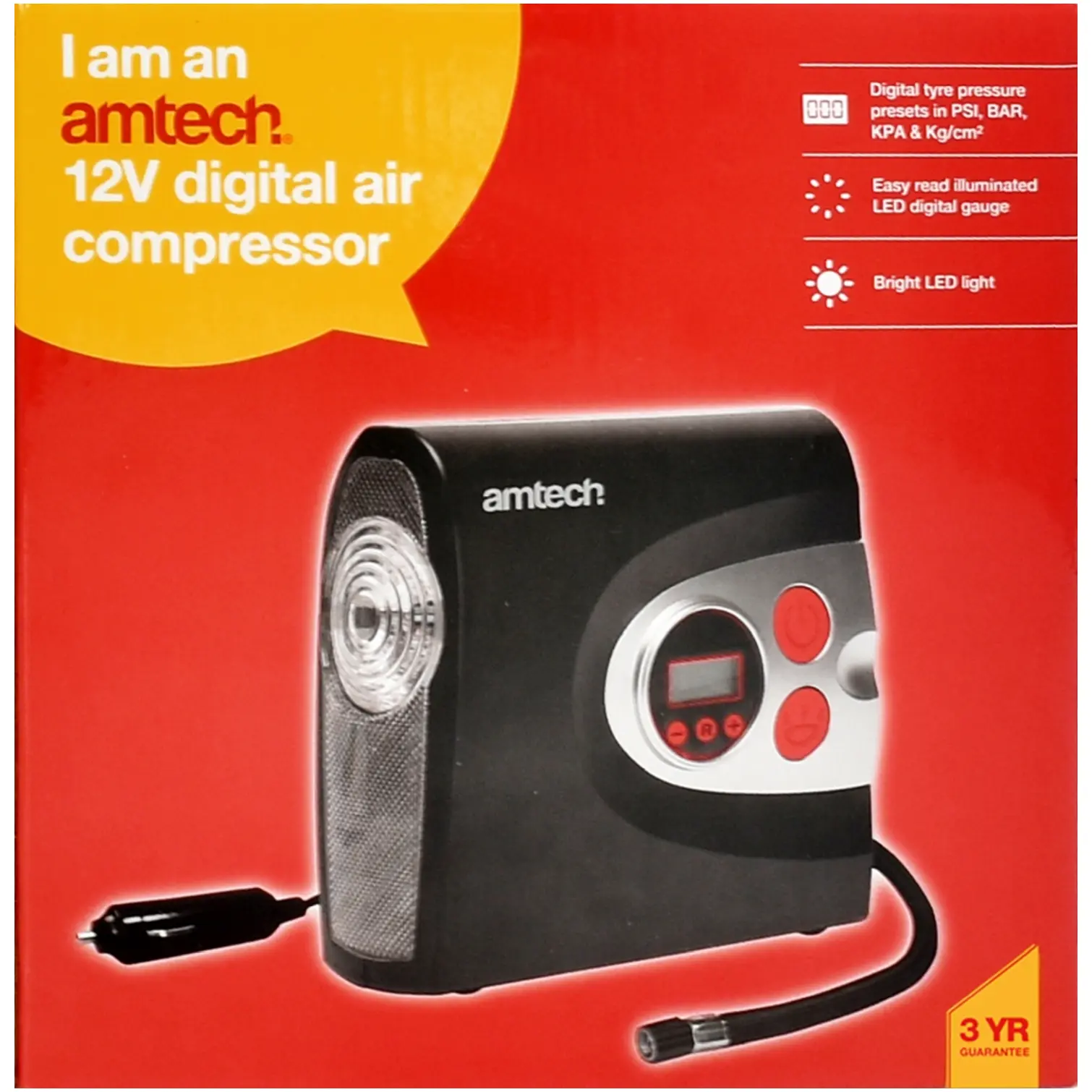 Am-Tech Air compressor 12 volt