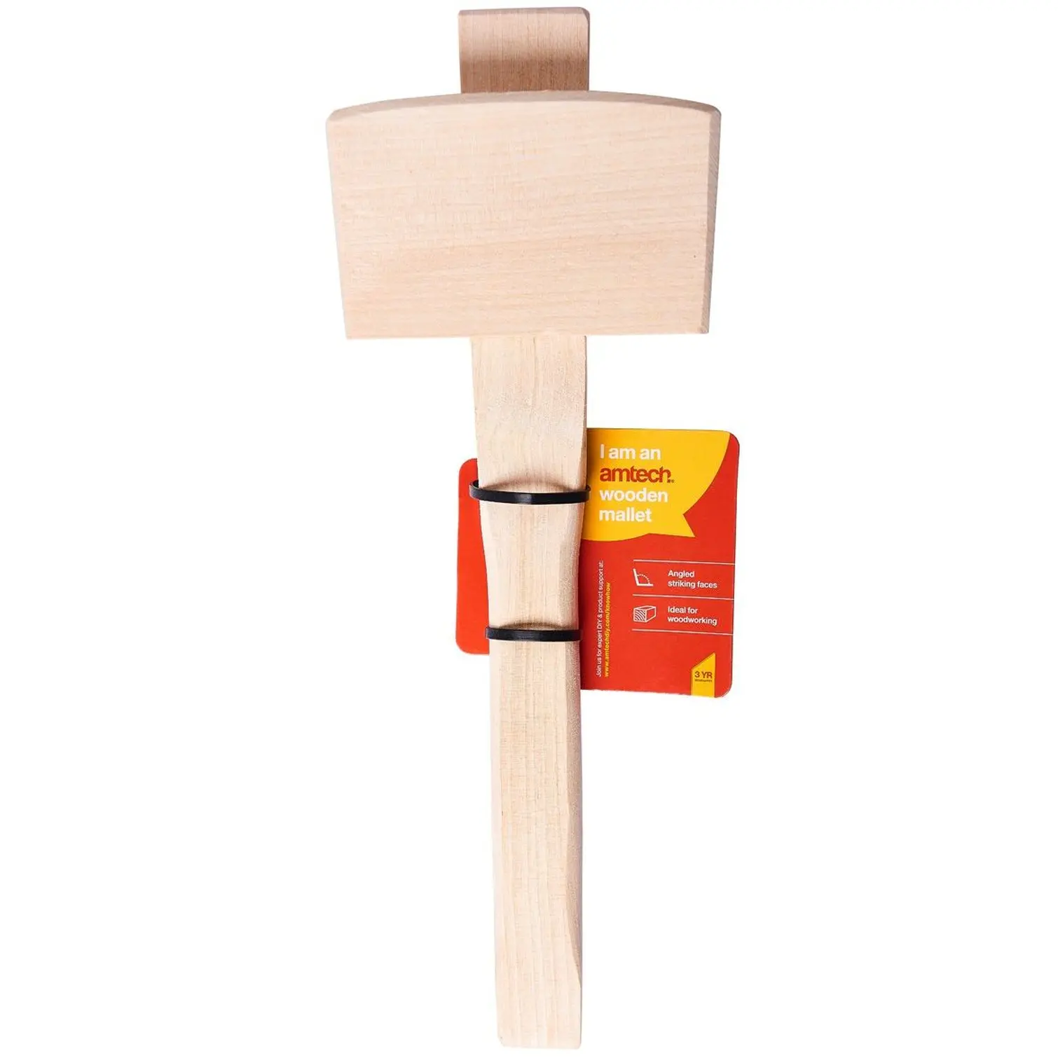 Amtech Carpenters Wood Mallet 114mm(4.5")