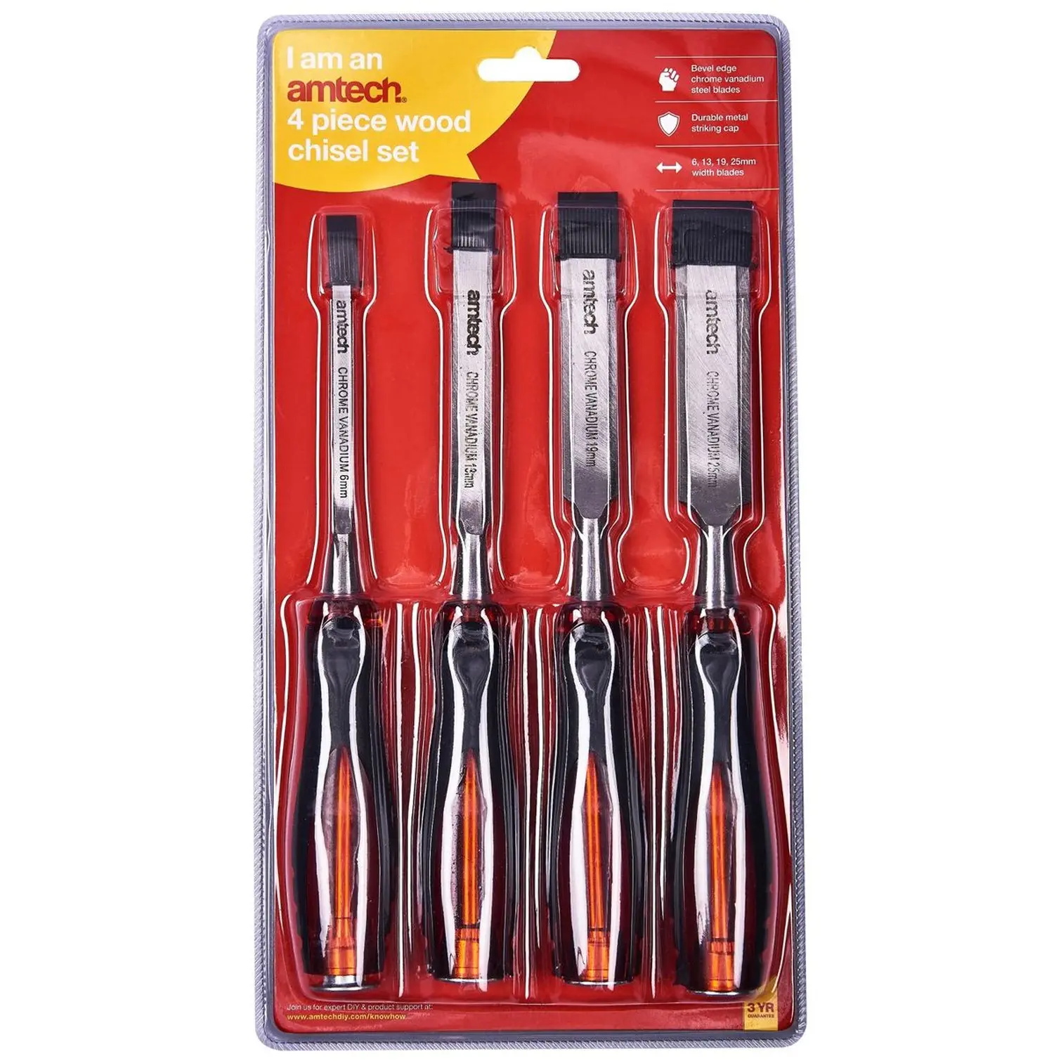 DKT0016_1 amtech 4 Piece Go Thru Wood Chisel Set