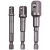Am-Tech  3 Pce Socket Adaptor Set