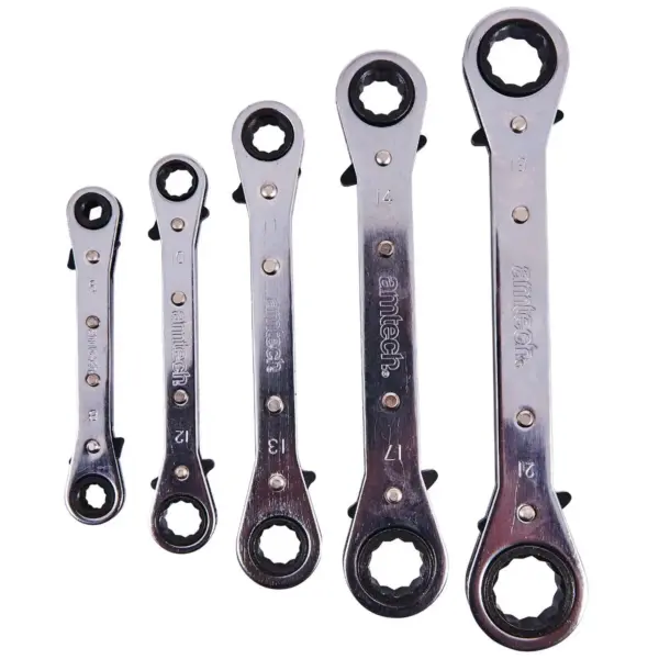 Amtech 5pc Ring Ratchet Spanner Set