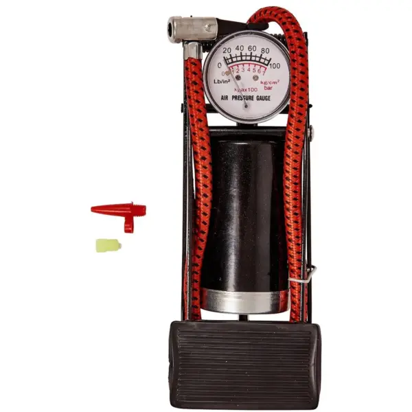 Amtech Single Car Foot Pump & Guage