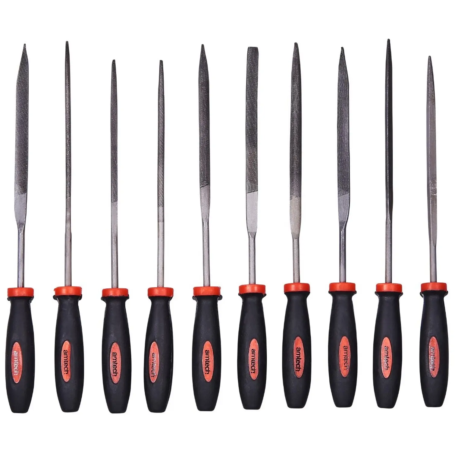 DKT0065 Amtech 10pc Needle File Set