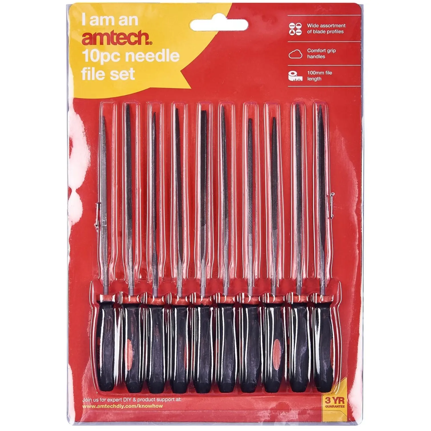 DKT0065_1 Amtech 10pc Needle File Set