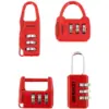 AmTech Combination Padlock Set of 4