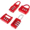 AmTech Combination Padlock Set of 4
