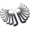 Amtech 20pce Metric & AF Hex Key Set