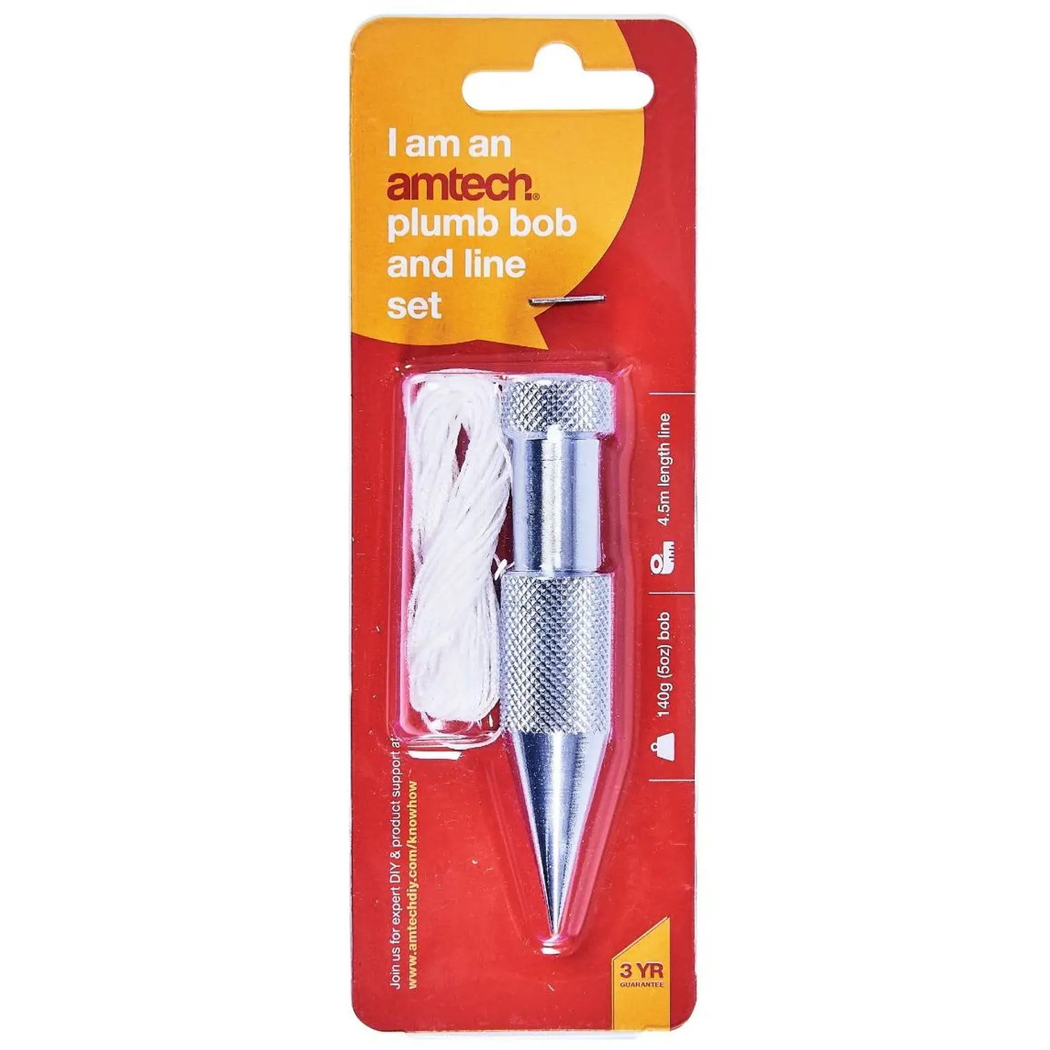 DKT0133_1 Amtech Plumb Bob and Line