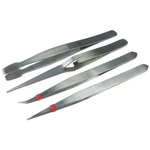 Amtech Set of 4 Tweezers