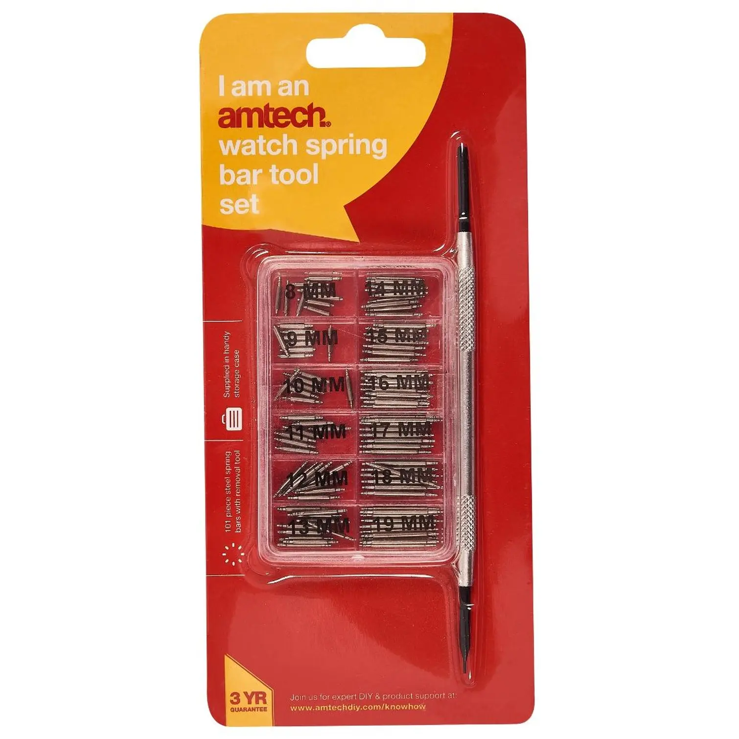 DKT0199_2 Amtech Watch Spring Bar Tool Set