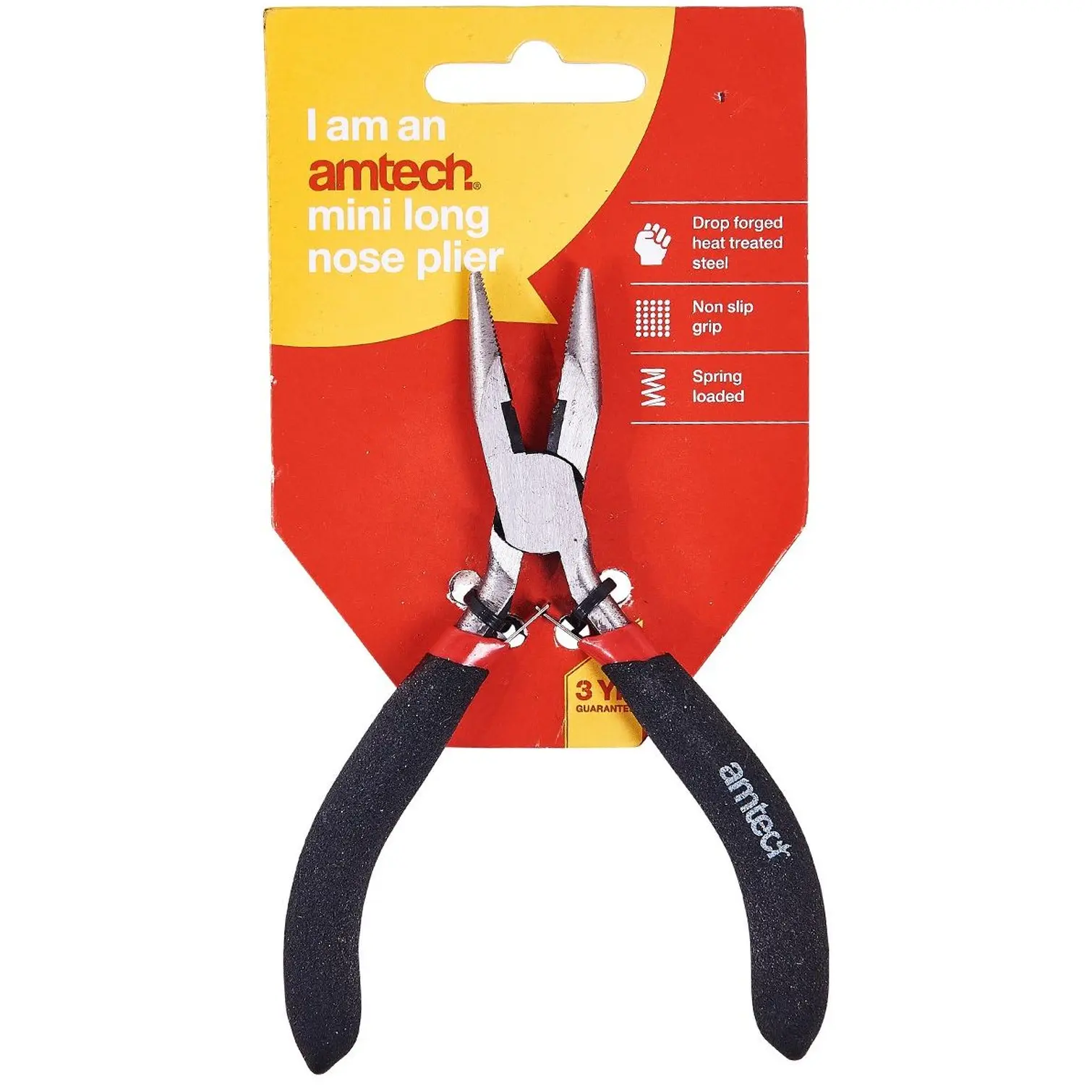 Amtech Sprung Mini Long Nose Pliers
