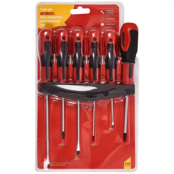 Am-Tech 6Pce Screwdriver Set